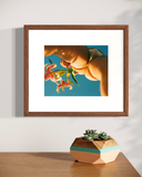 Michael Saling, Man in the desert #4, 2025