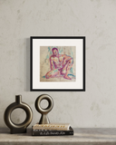 ward lamb, reclining man #2, 2025