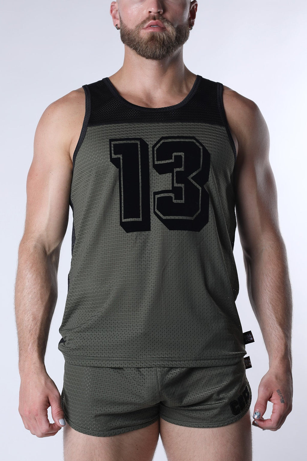 CELLBLOCK 13 Starter Mesh Tank Top - Green