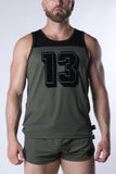 CELLBLOCK 13 Starter Mesh Tank Top - Green