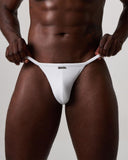 Teamm8 Statement Micro Swim Brief - White