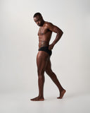 Teamm8 Statement Wide Swim Brief - Black