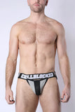 CELLBLOCK Take Down Jockstrap w/ Removable Pouch Grey