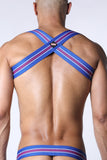 CELLBLOCK 13 Tight End Elastic Harness - Blue
