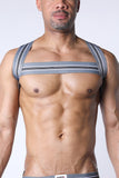 CELLBLOCK 13 Tight End Elastic Harness - Gray