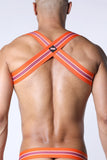CELLBLOCK 13 Tight End Elastic Harness - Orange