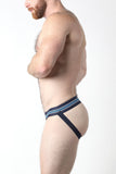 CELLBLOCK 13 Tight End 2" Snap Up Jockstrap Navy