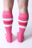 CELLBLOCK 13 Tight End Knee High Socks Light Pink