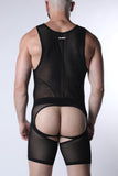 CELLBLOCK 13 Void Mesh Body Suit - Black