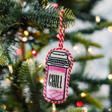 Chill Pill Needlepoint Ornament