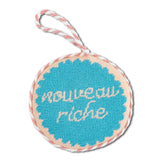 Nouveau Riche Needlepoint Ornament