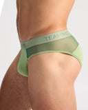TEAMM8 Score Sheer Slim Brief - Sage