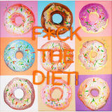 'f the Diet' Wall Artwork - Led Neon