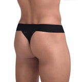 Menagerie Intimates Band Thong Black Rose