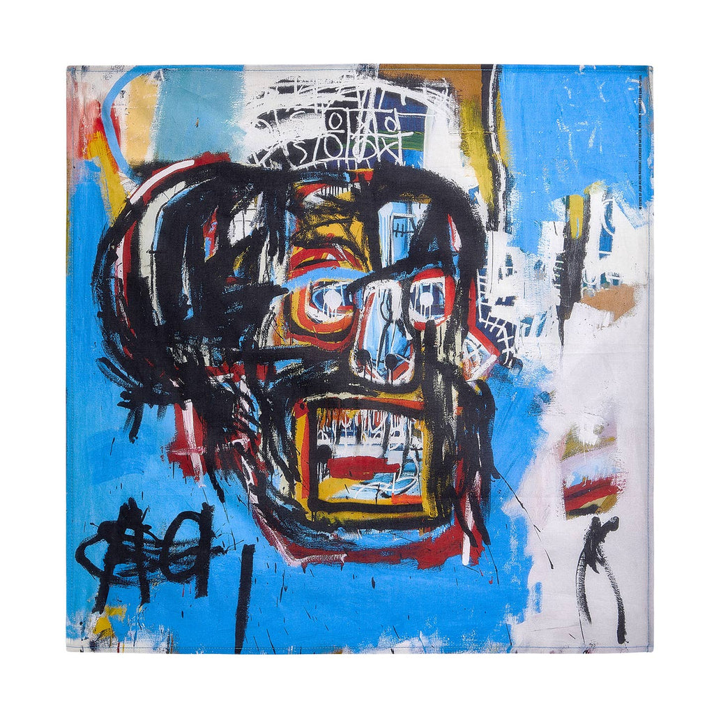 Jean-Michel Basquiat Untitled, 1982 (Skull) Bandana