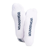 Mounderwear Stripe Athletic Crew Socks Blue