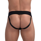 Menagerie Intimates Band Overt Black Rose Jockstrap