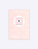 Glory Hole enamel pin by Dicks Don't Lie -  Cheeky Pink
