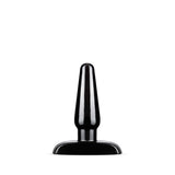 Anal Adventures Basic Black 4.25-Inch Anal Plug