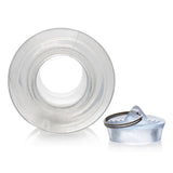 Ass Bung Clear Hollow Anal Dilator With Plug - Medium