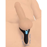 Power Taint 7X Silicone Cock And Ball Ring With Remote