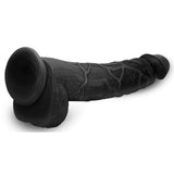 Hung Harry 11.75" Dildo With Balls - Black