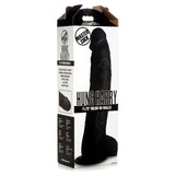 Hung Harry 11.75" Dildo With Balls - Black