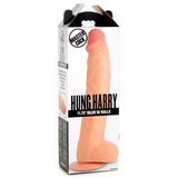 Hung Harry 11.75" Dildo With Balls - Light