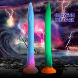 Creature Cocks Makara Glow-In-The-Dark Silicone Snake Dildo