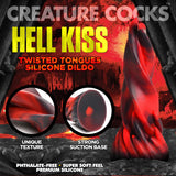 Creature Cock Hell Kiss Twisted Tongues Silicone Dildo