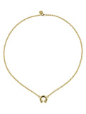 KISKA LAB PRINCE ALBERT GOLD NECKLACE