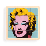 Andy Warhol Marilyn 2-in-1 Sliding Wood Puzzle