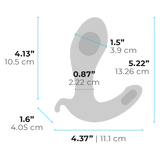 b-Vibe Expanding Plug Silicone  Anal Plug