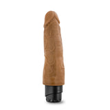 Dr. Skin Cock Vibe 14 Realistic Mocha 8-Inch Long Vibrating Dildo