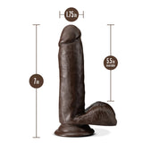 Dr. Skin Plus Realistic Chocolate 7-Inch Long Dildo