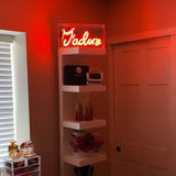 'j'adore' Acrylic Box Neon Light