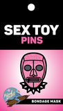 Bondage Mask Pink Enamel
