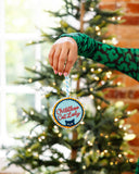 Childless Cat Lady Needlepoint Ornament
