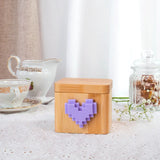 Lovebox Color & Photo - Lilac Pixel Heart