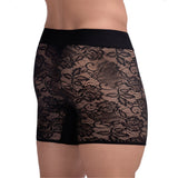 Menagerie Intimates Boxer Brief Black Rose