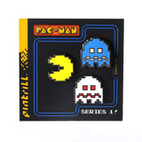 Pac-Man + White Ghost Pin Set