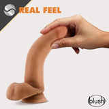 Dr. Skin Glide Realistic Mocha 7-Inch Long Dildo