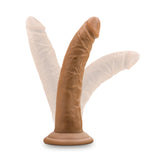 Dr. Skin Realistic Mocha 7.5-Inch Long Dildo