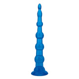 8.5" Anal Beades With Suction Base by Blue Line