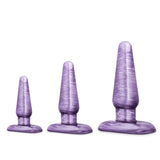 B Yours Trainer Kit Purple Swirl Anal Plug