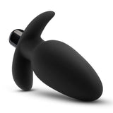 Anal Adventures Platinum Saddle Black 4.5-Inch Vibrating Anal Plug