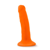 Neo Realistic Neon Orange 6-Inch Long Dildo