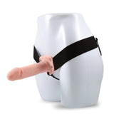 Dr. Skin 7-Inch Long Hollow Strap On Vanilla