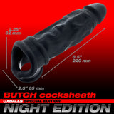 Oxballs Butch Cocksheath With Adjustable Fit Penis Sleeve - Night Edition