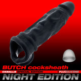 Oxballs Butch Cocksheath With Adjustable Fit Penis Sleeve - Night Edition